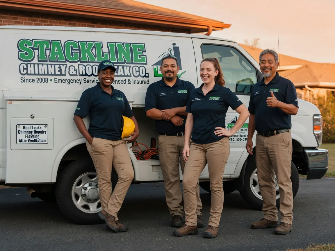 Chimney flashing repair company in Attica, MI